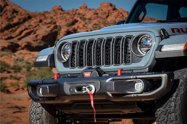Jeep off-road adventure in desert