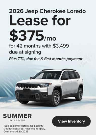 Cherokee Summer Sales Event