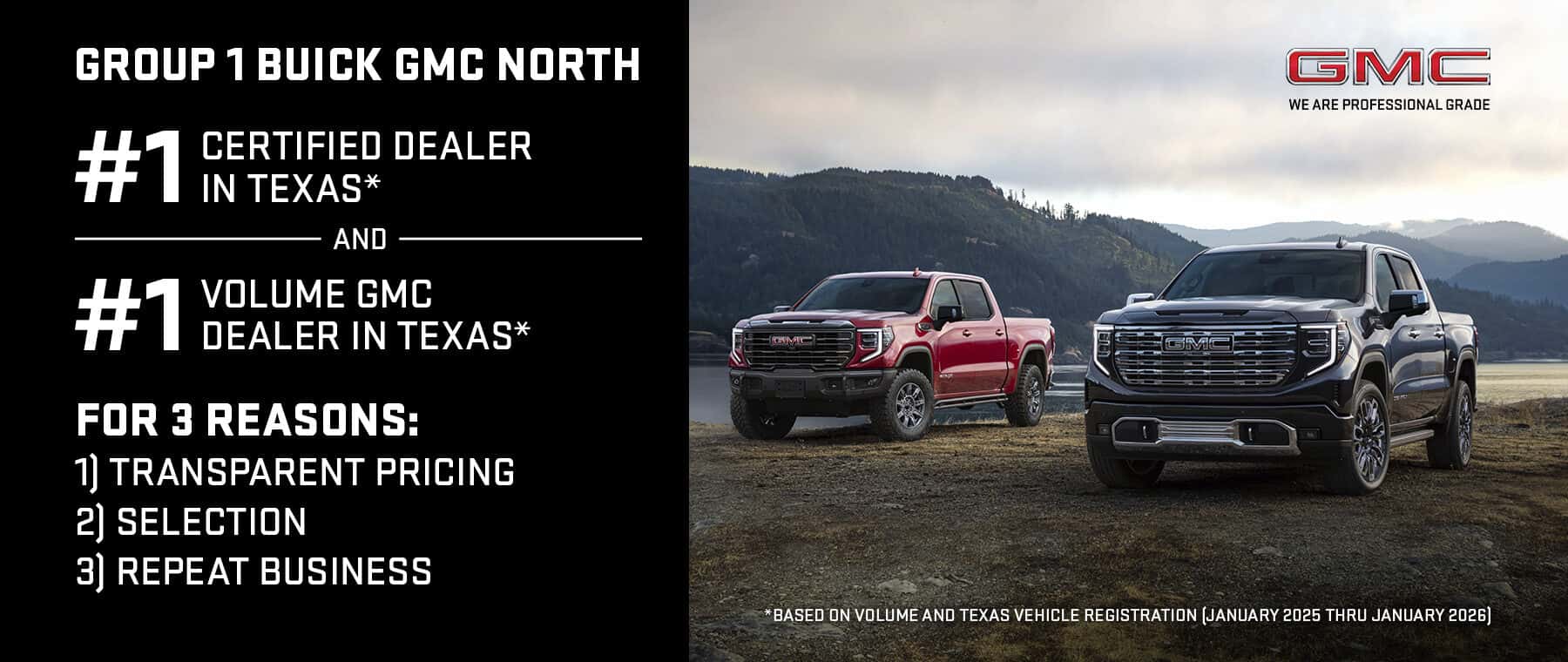 #1 GMC Dealer - Group 1 Buick GMC North - Beck Masten North
