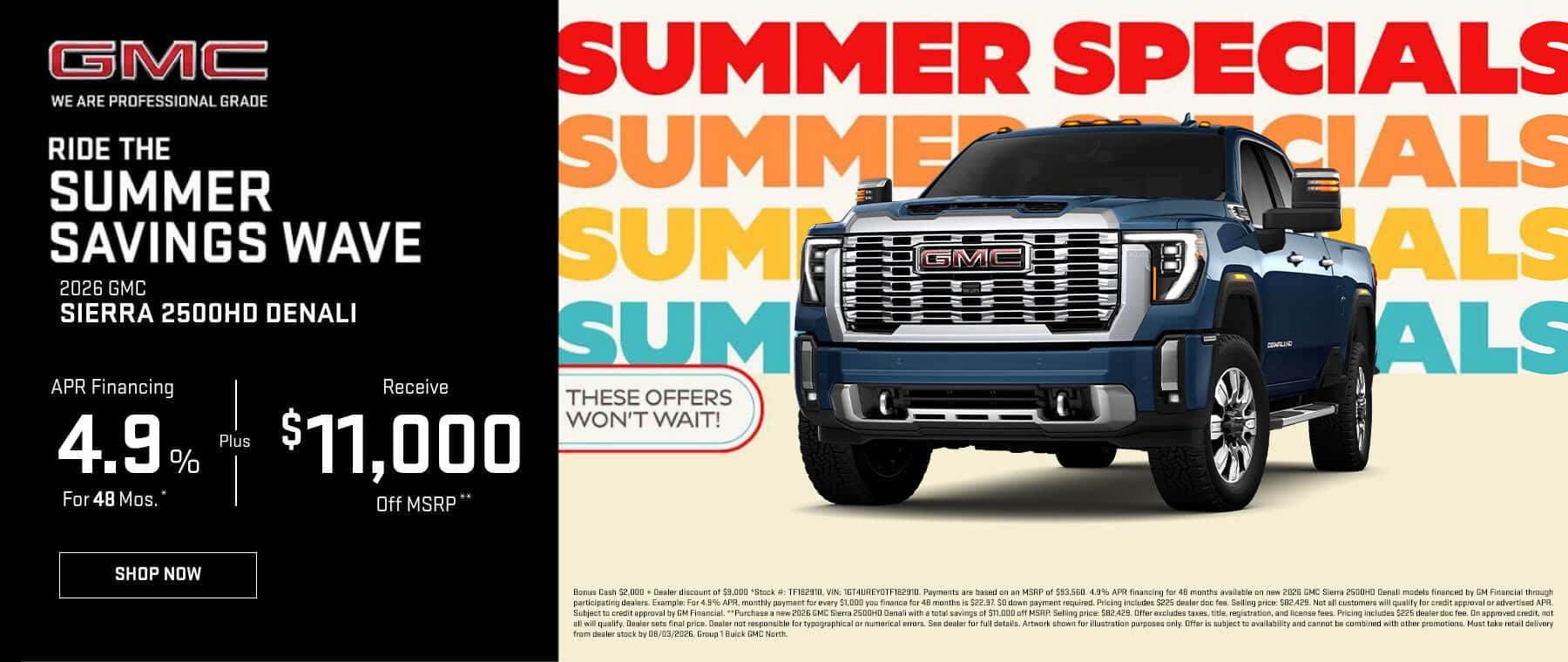 Sierra 2500HD Denali