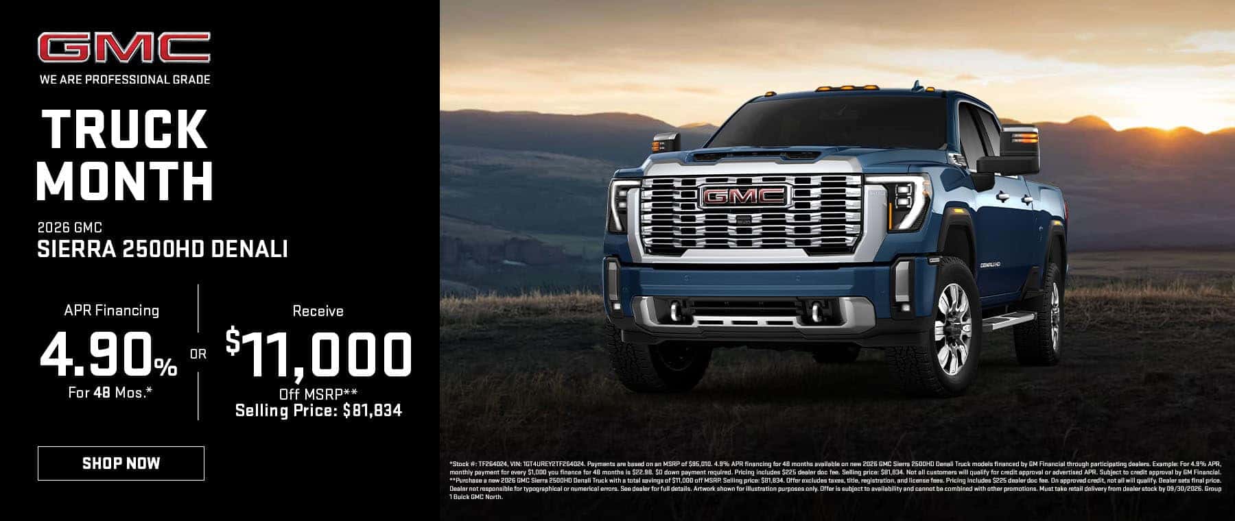 Sierra 2500HD Denali