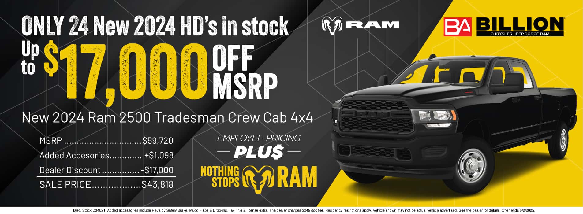 Billion Ram Sioux Falls