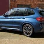 Profile view of a new 2021 BMW X3