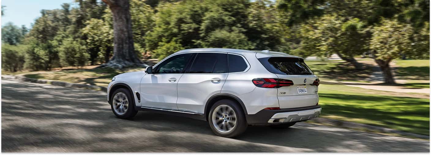 2026 BMW X5 Driving on Street