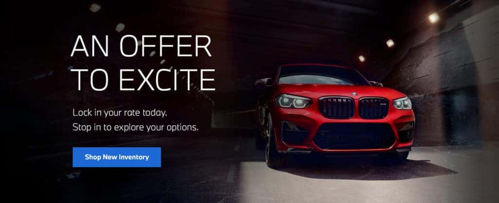 Red BMW vehicle
