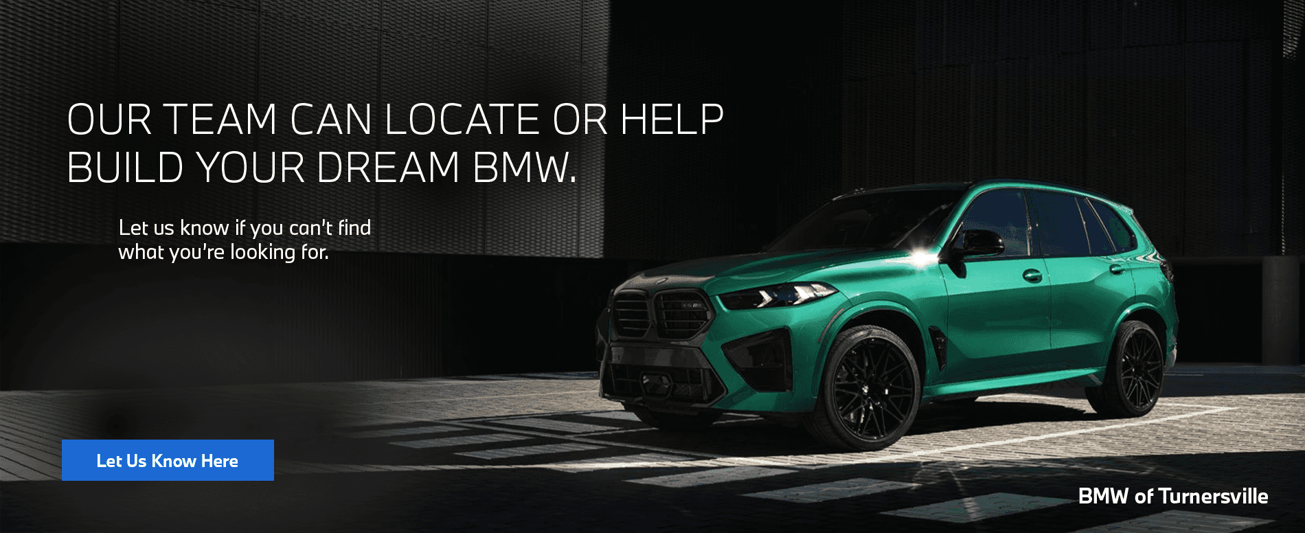 Green BMW