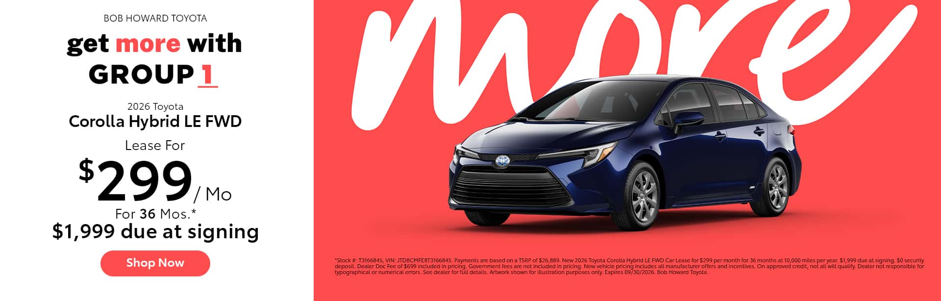 Corolla Hybrid LE