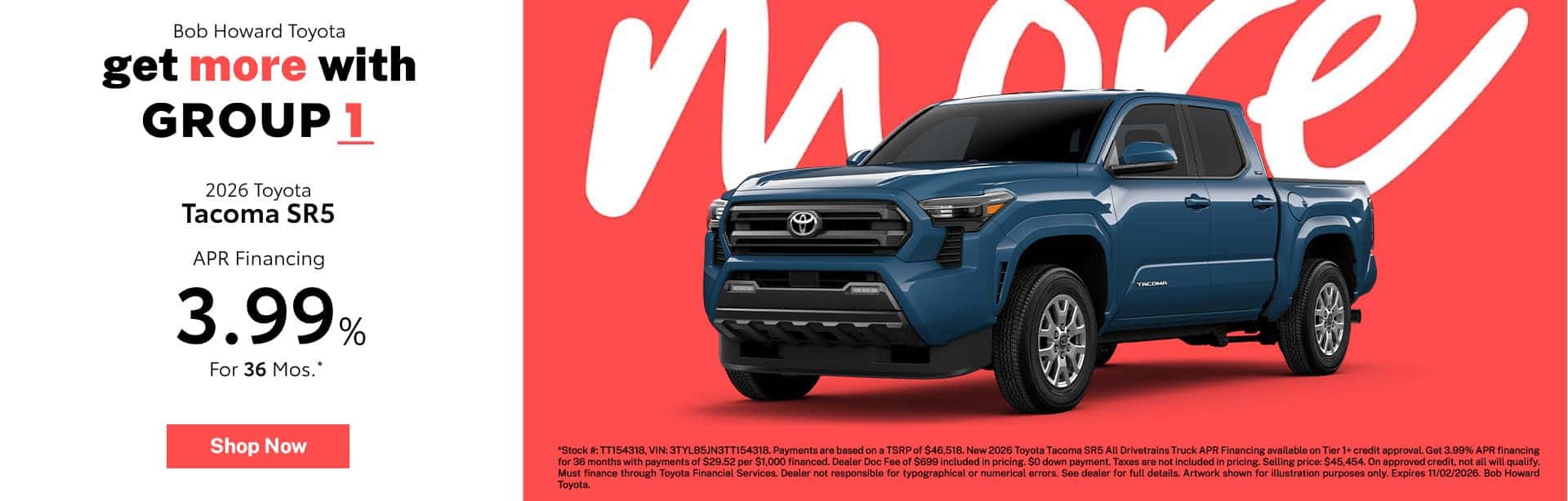 Tacoma SR5