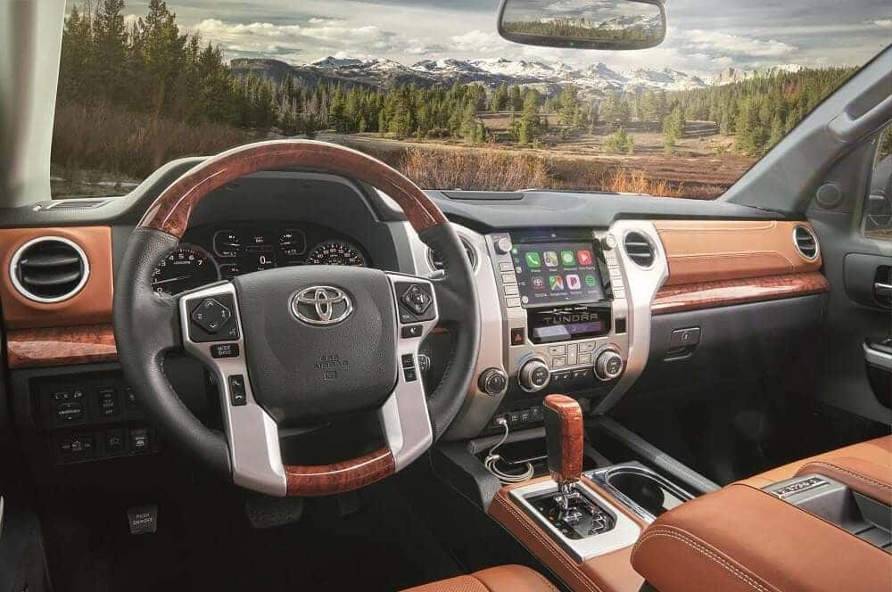 2020 Toyota Tundra Interior with Apple CarPlay® Technology
