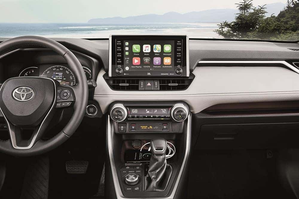 Toyota RAV4 Interior Apple CarPlay® Technology