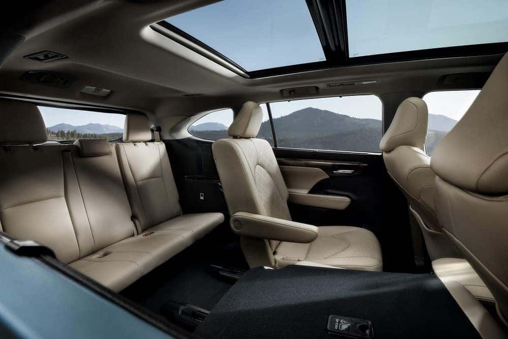 Toyota Highlander Interior Space