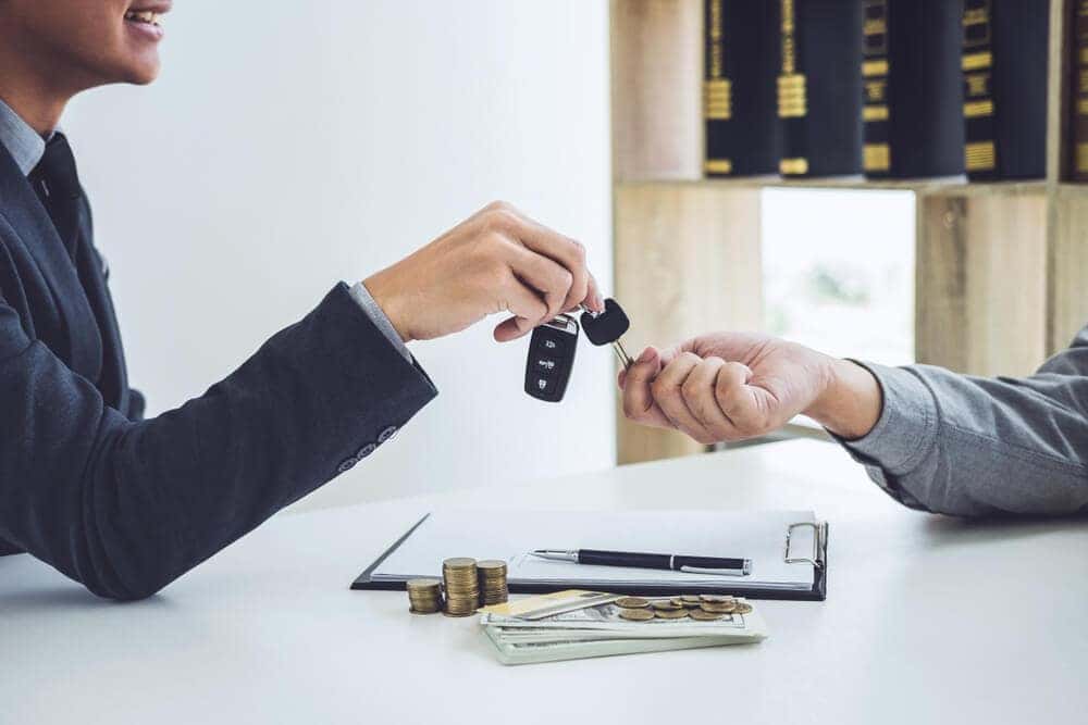 Down Payment at Dealership