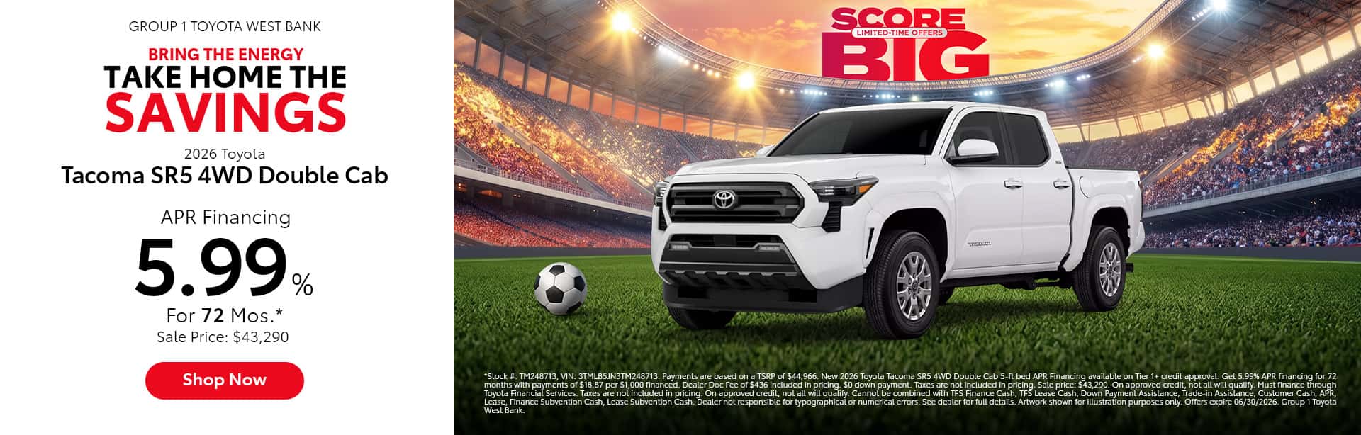 Tacoma SR5