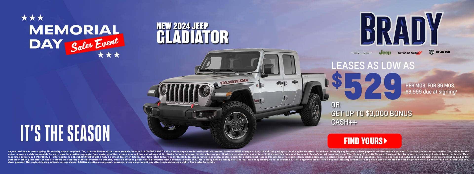 Brady Chrysler Dodge Jeep Ram New & Used Bessemer Car Dealer