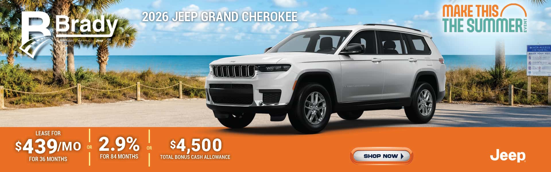 Summer Event - 2026 Jeep Grand Cherokee