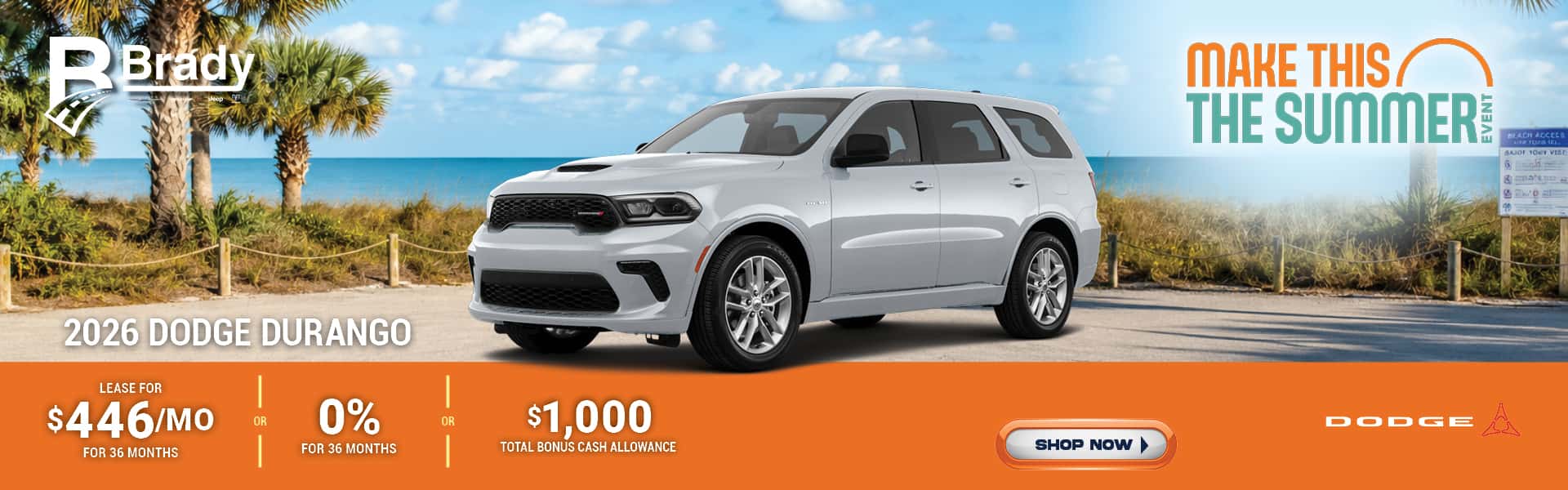 Summer Event - 2026 Dodge Durango