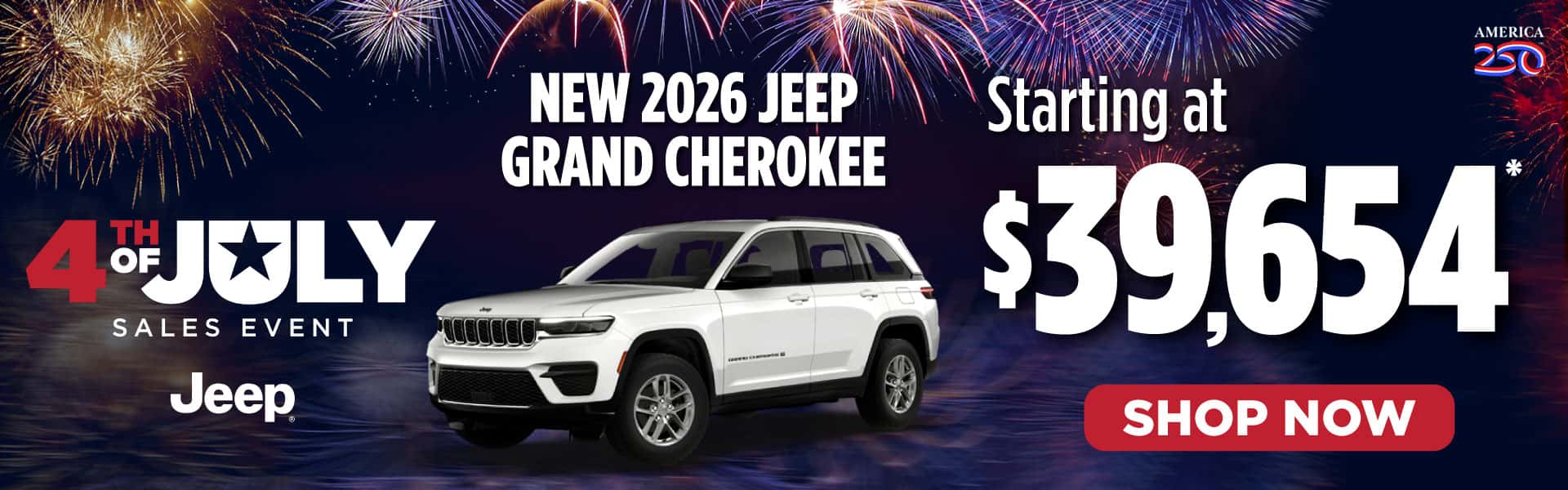 New 2026 Jeep Grand Cherokee Starting at $39,654*