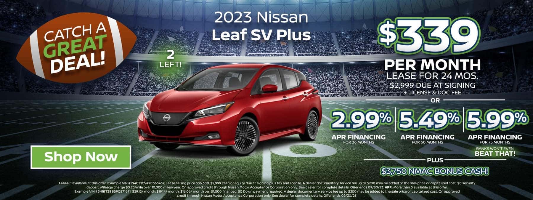 2023 Leaf SV Plus