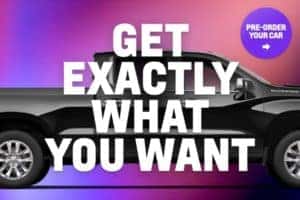Get exactly what you want - pre-order with vehicle configurator