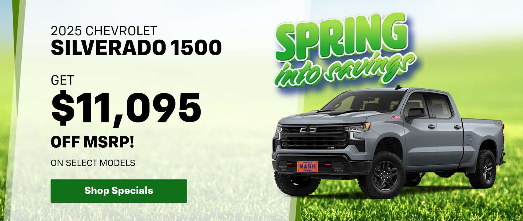 April Silverado 1500 Special