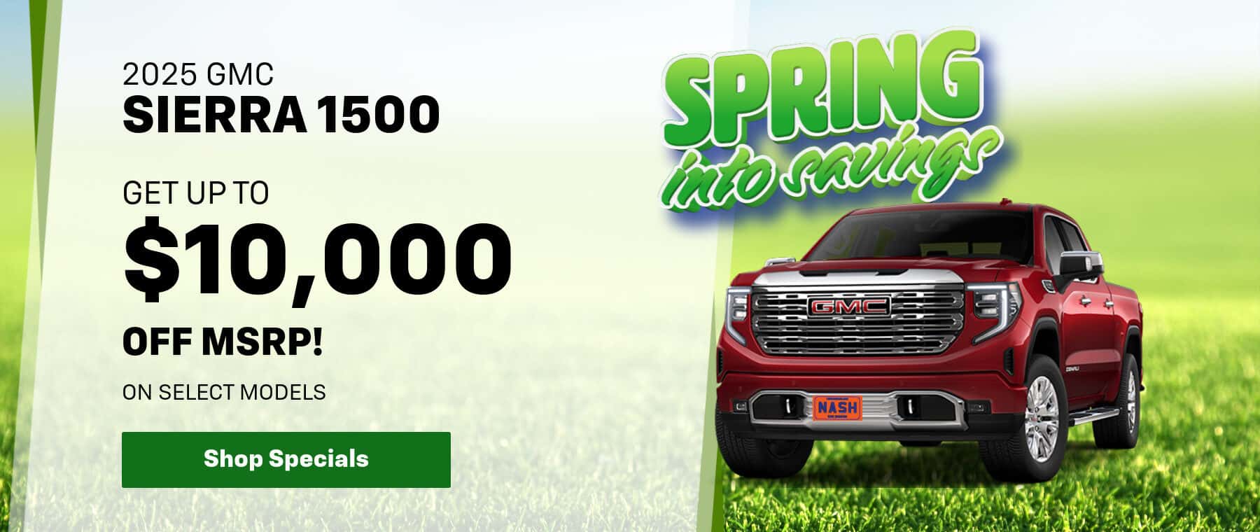 April GMC Sierra 1500 Special