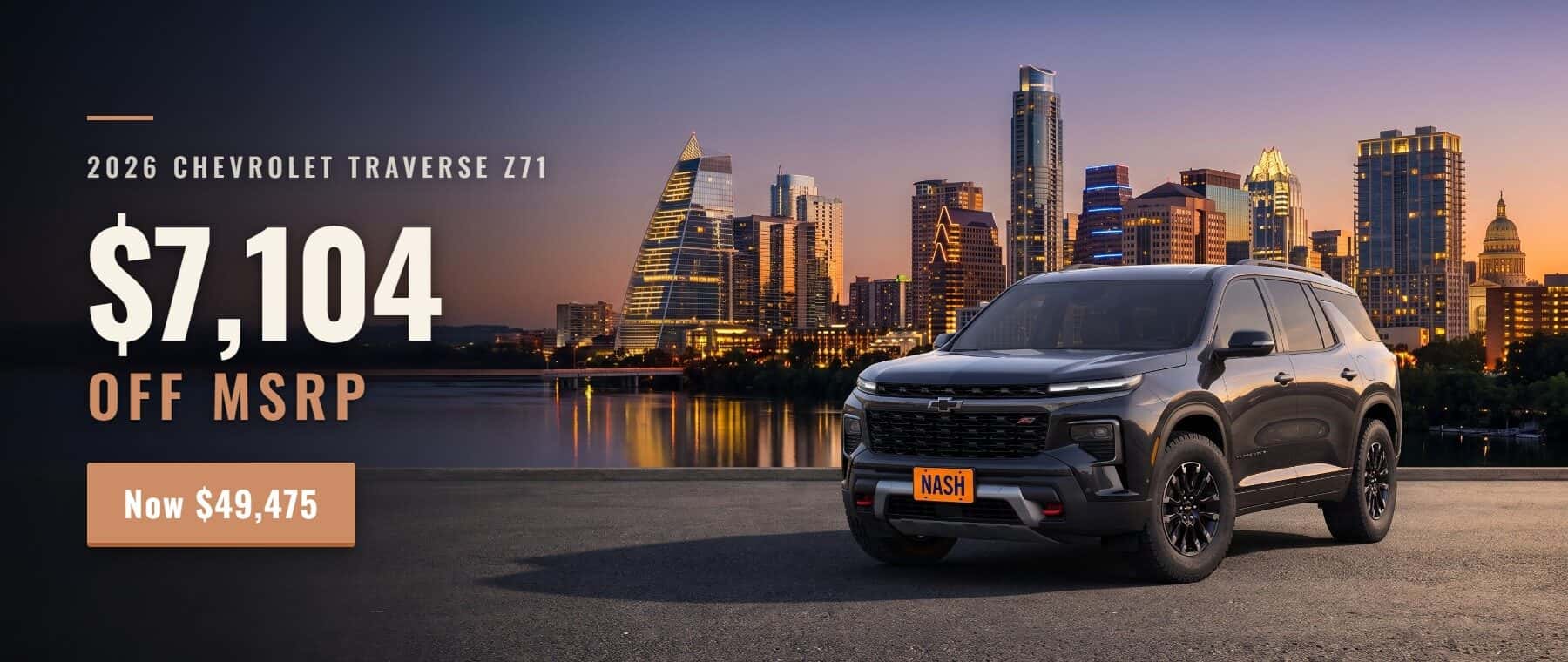 2026 Chevrolet Traverse Z71
