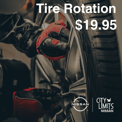 Tire rotation $19.95