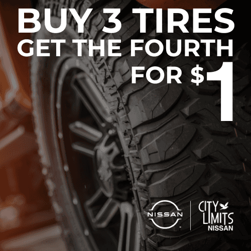 Buy 3 tires, get the 4th for $1