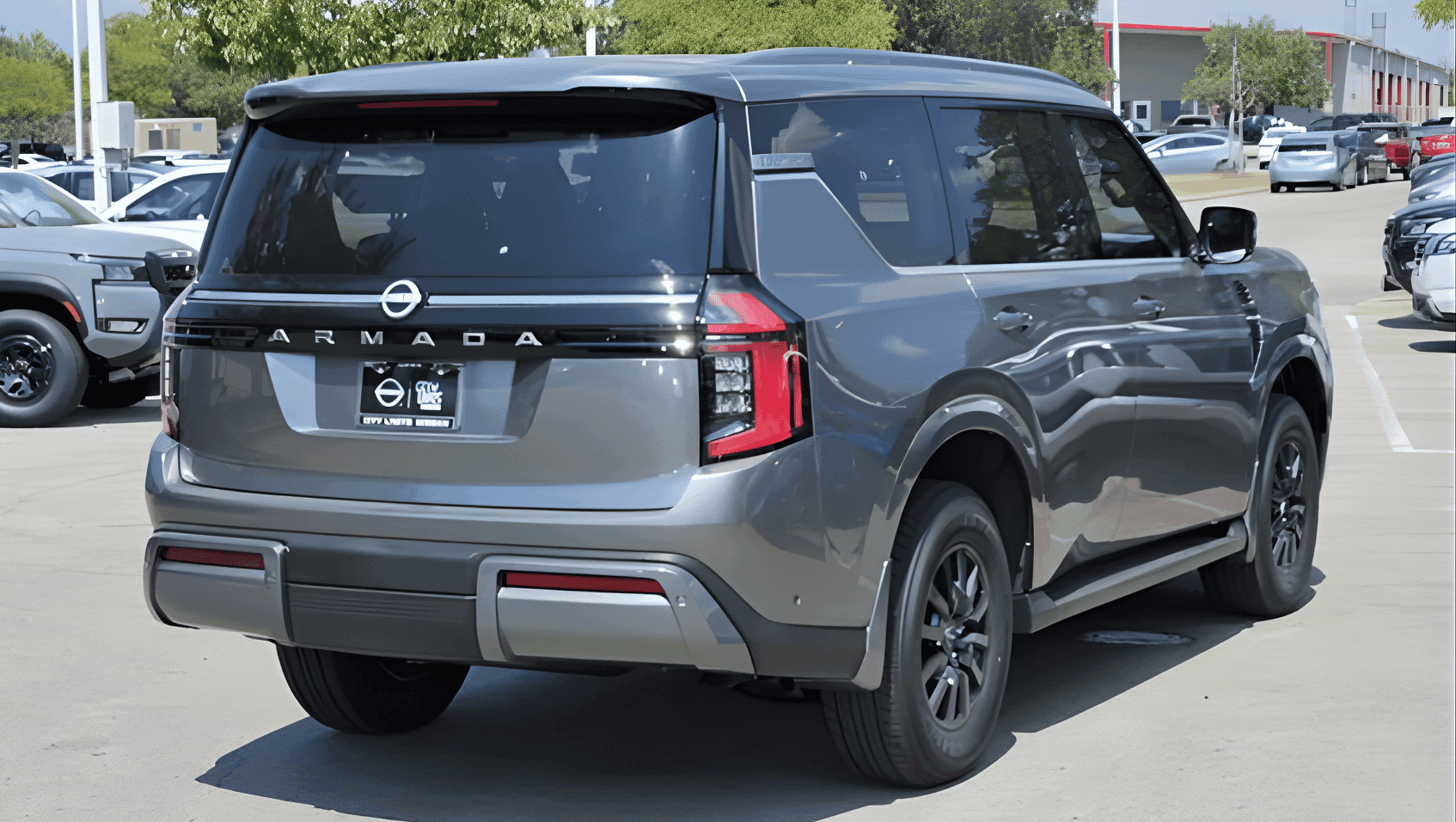 Back view of 2026 Nissan Armada in Austin, TX