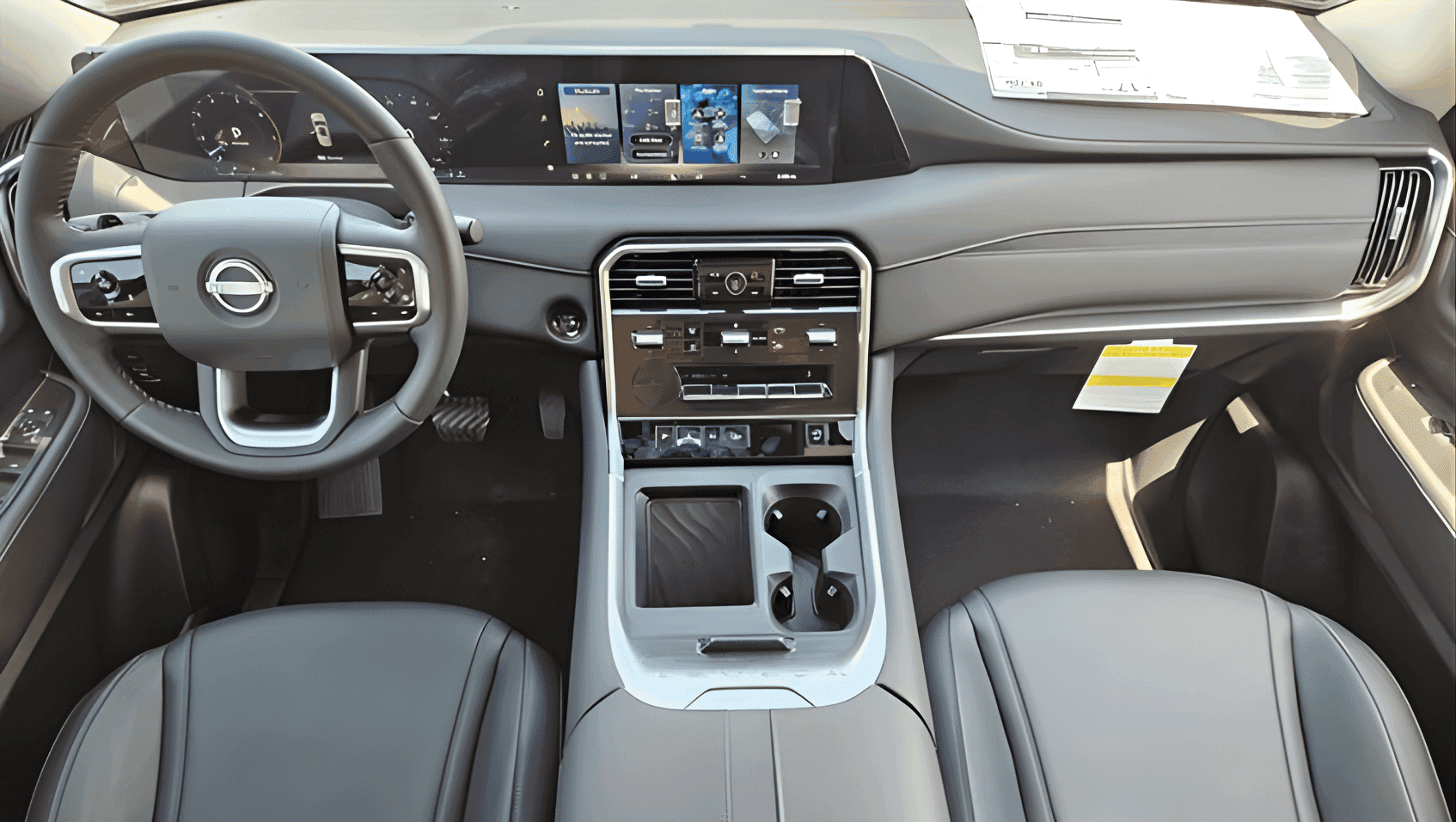Interior view of 2026 Nissan Armada in Austin, TX
