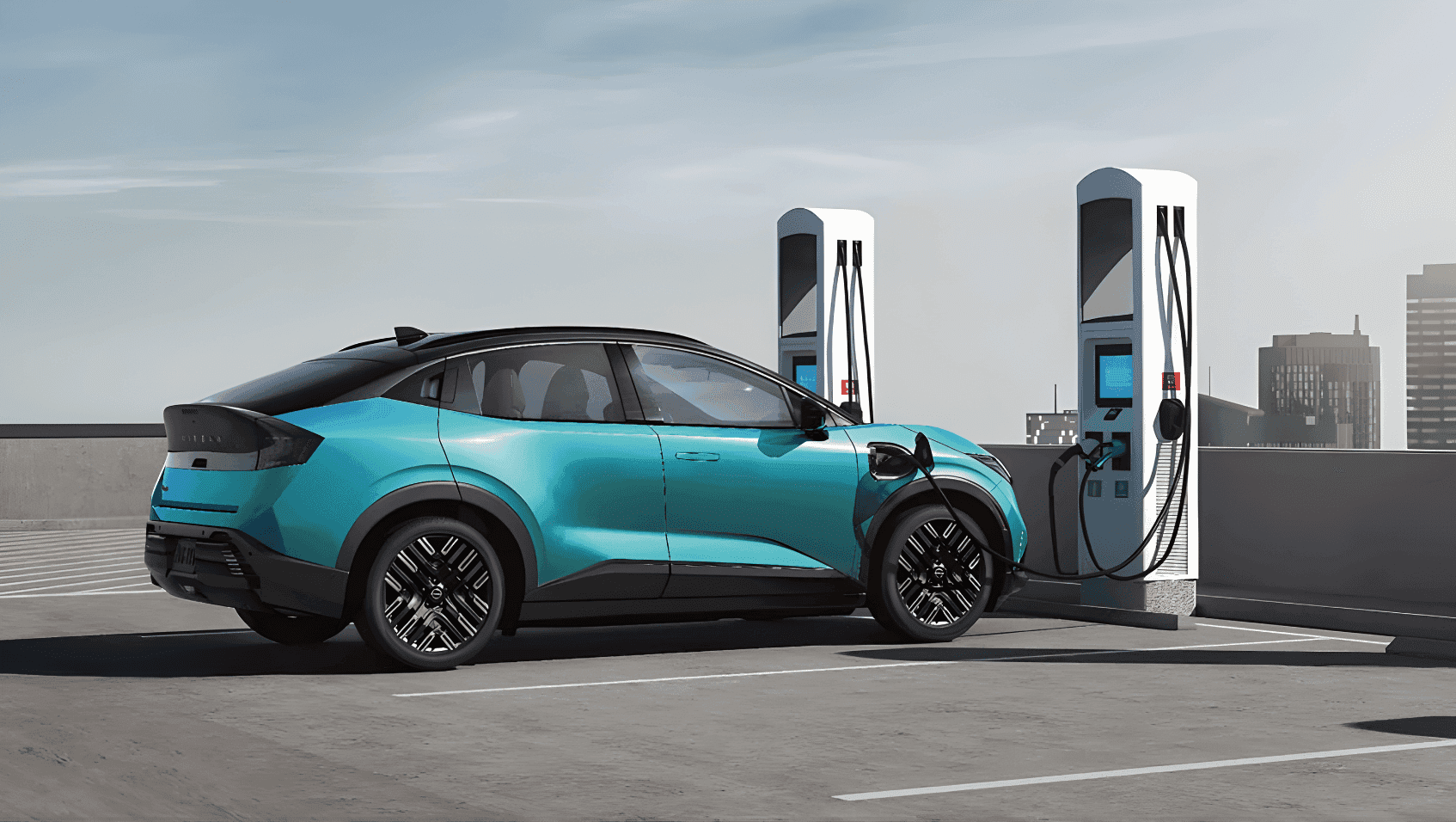 Side view of 2026 Nissan LEAF