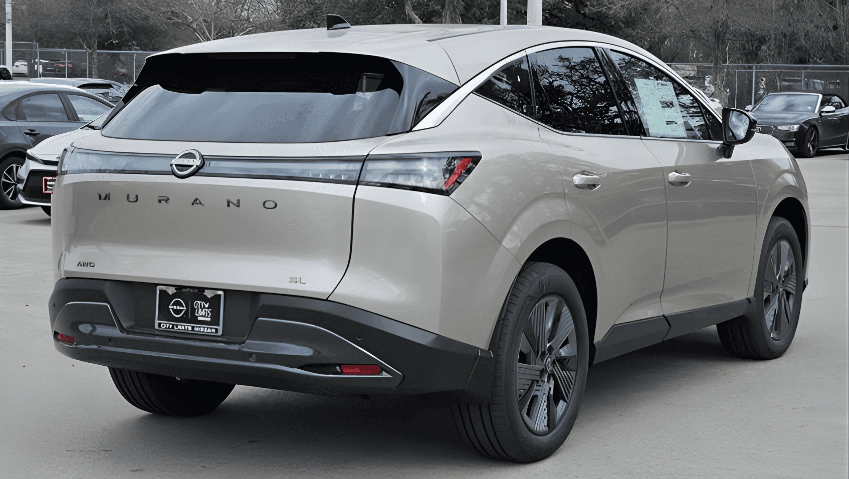 Side view of 2026 Nissan Murano