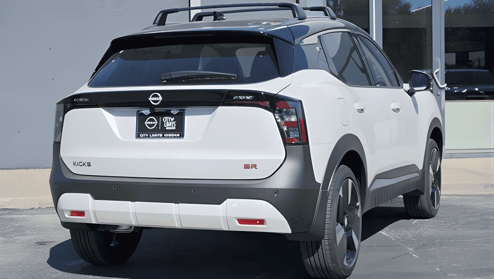 Back view of 2026 Nissan Kicks in Austin, TX