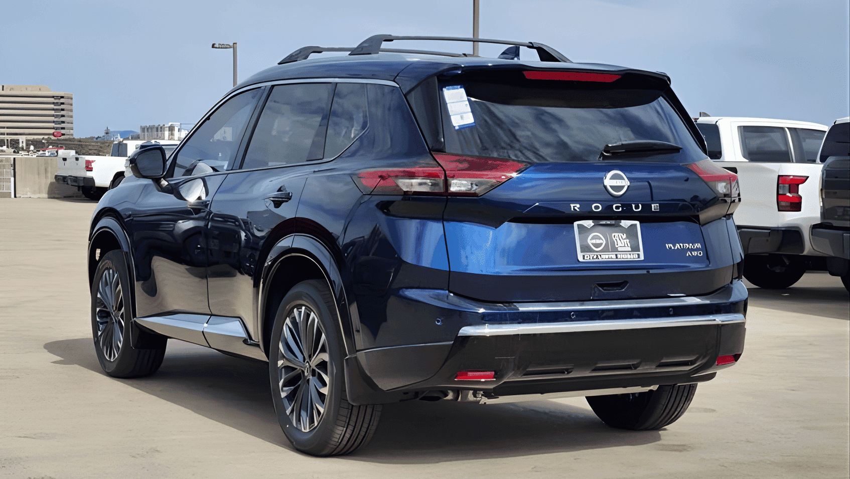 Back view of 2026 Nissan Rogue in Austin, TX