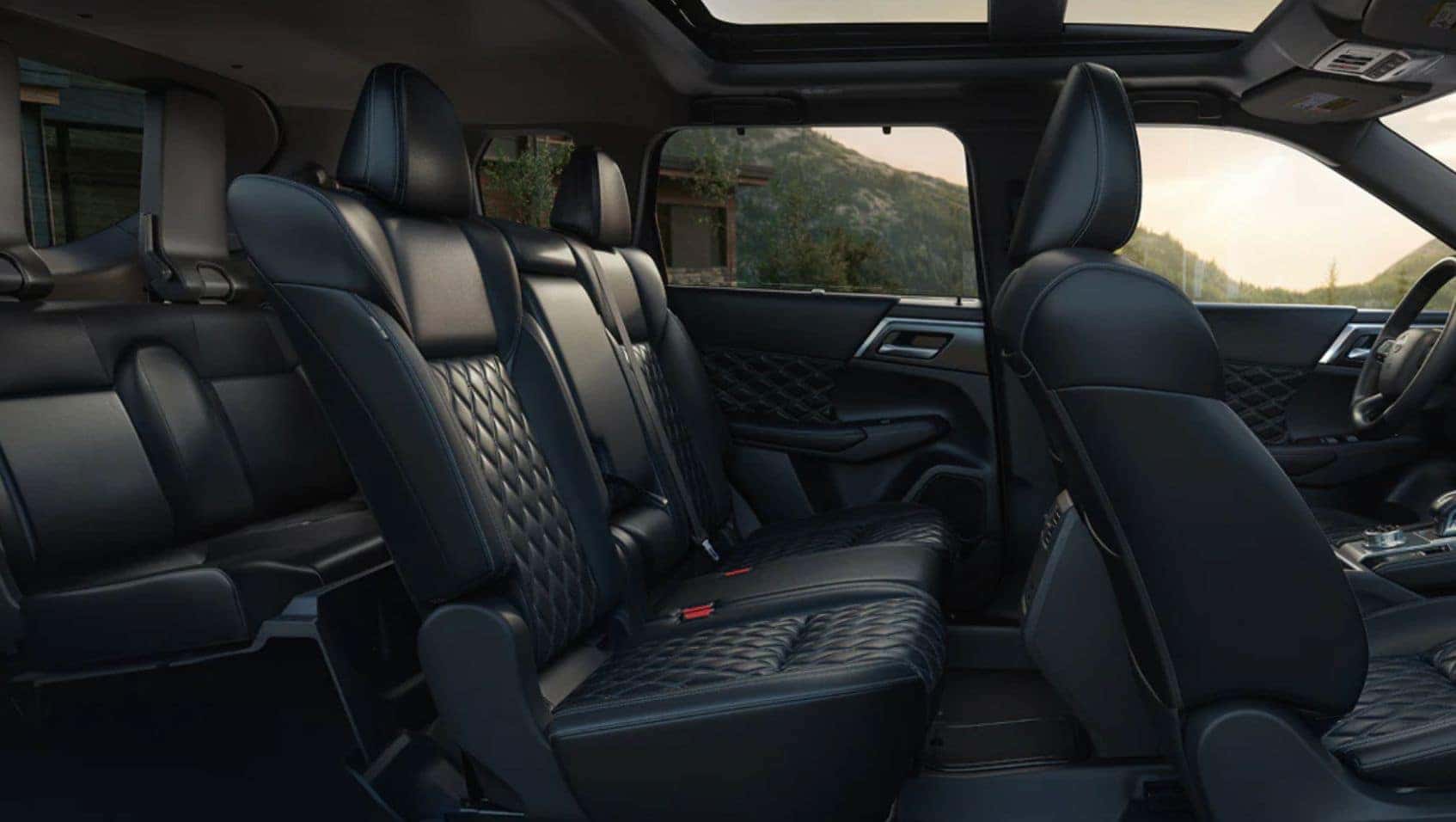 Back interior view of the 2026 Nissan Rogue Plug-In Hybrid