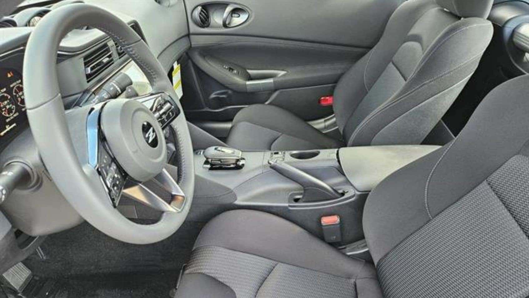 Interior view of the 2026 Nissan Z for Sale in Austin, TX