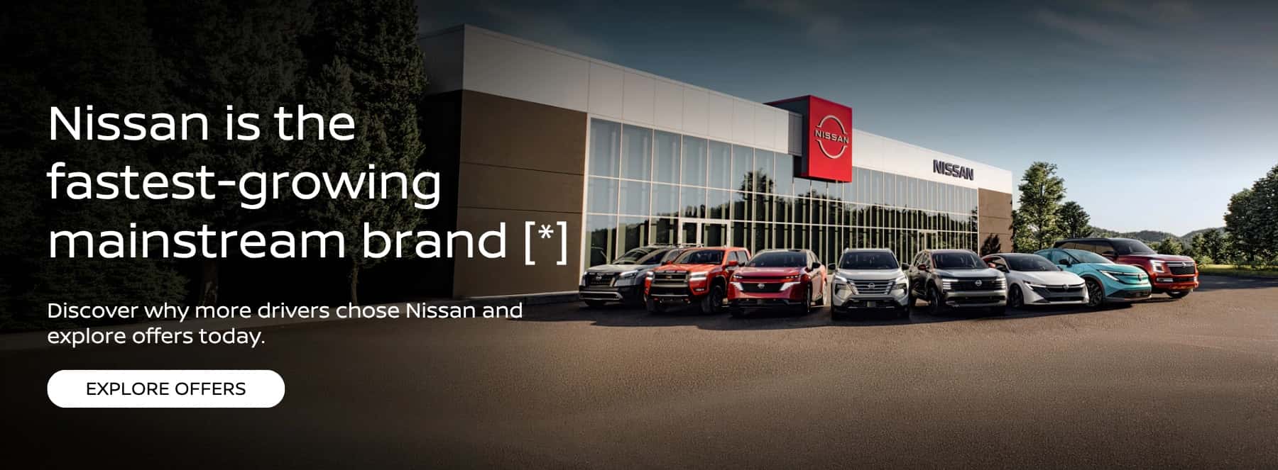 Nissan Fastest-growing Mainstream Brand Banner