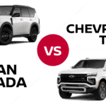 2026 Nissan Armada vs Chevrolet Tahoe in Austin, TX