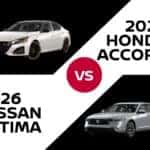 2026 Nissan Altima vs 2026 Honda Accord
