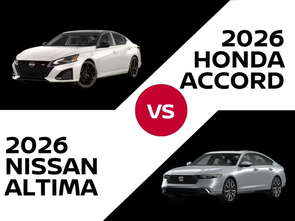 2026 Nissan Altima vs 2026 Honda Accord