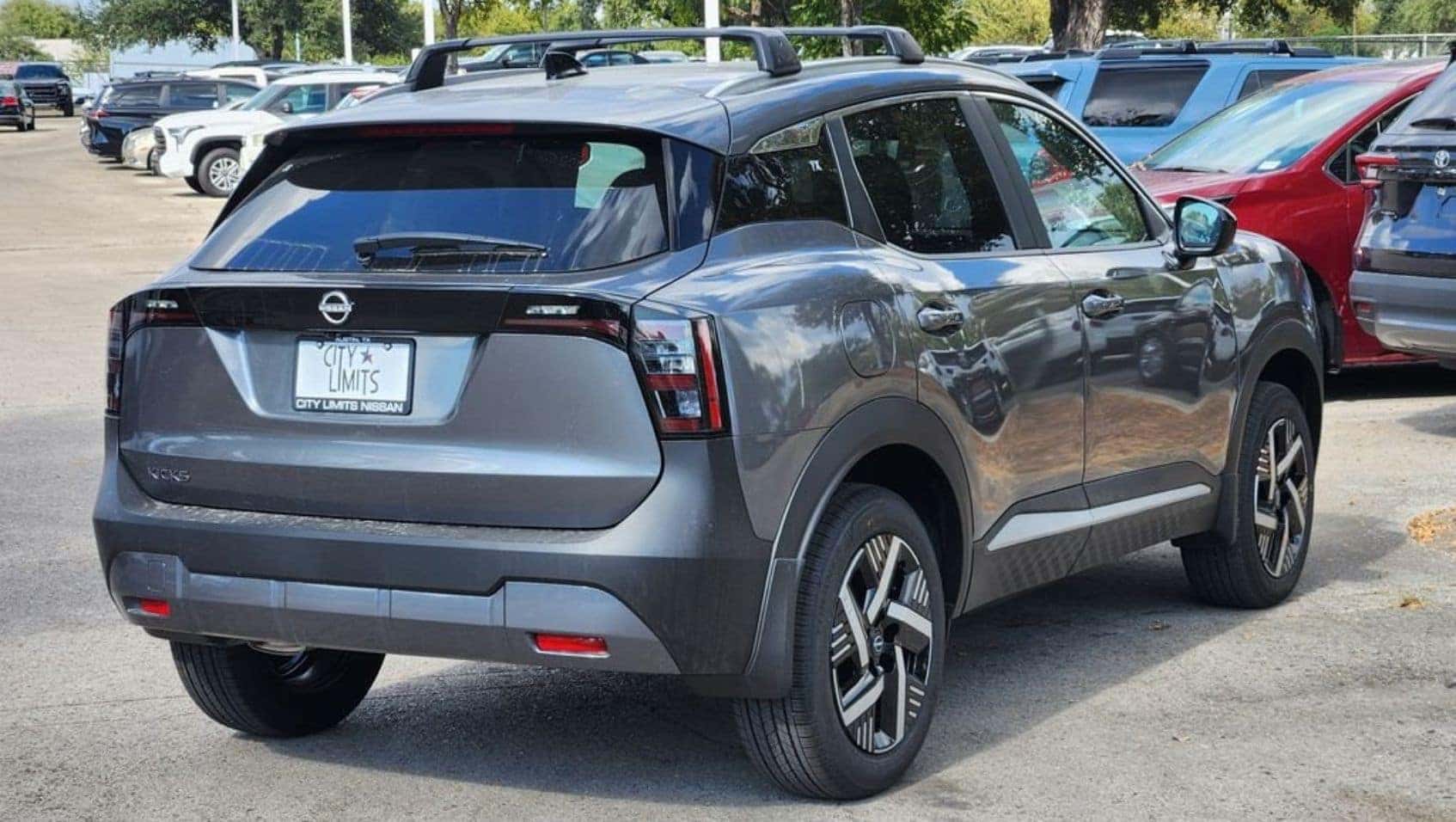 Back view of the 2027 Nissan Kicks for sale in Austin, TX
