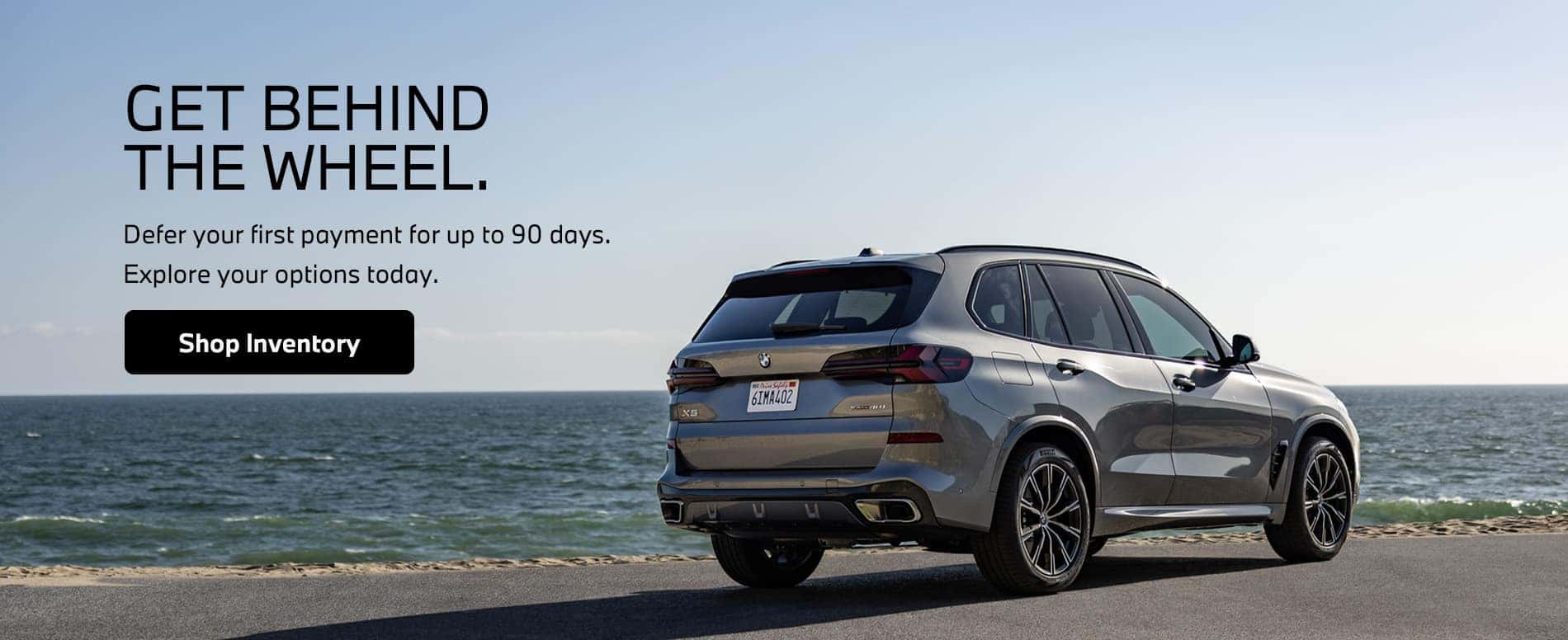 BMW 90 Days to Pay Financial Services Offer