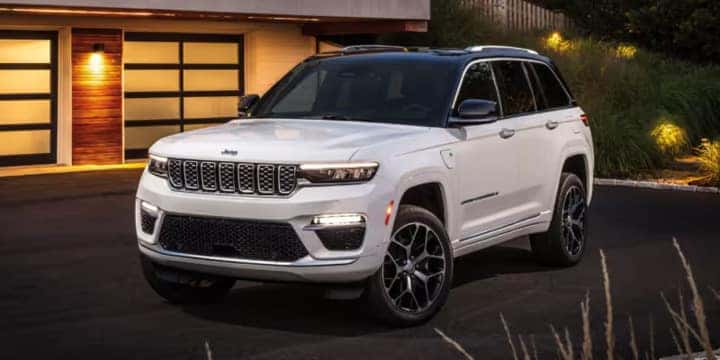 White car jeep 
