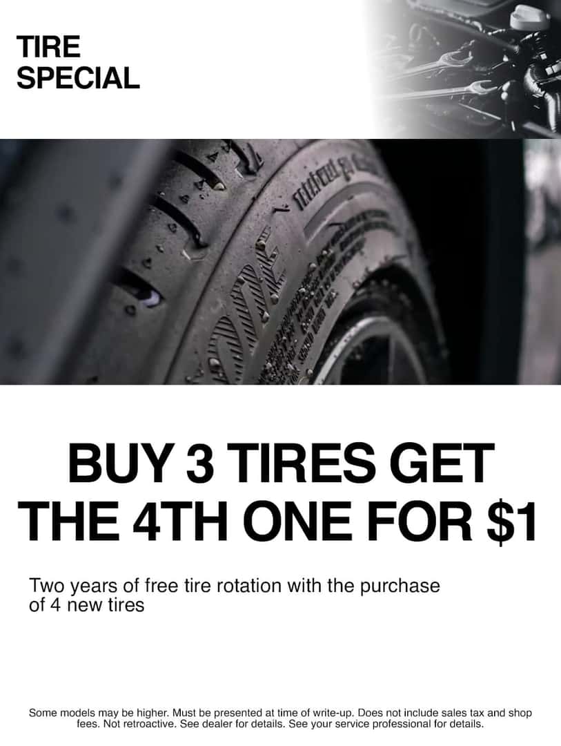 classic CJDR of Golsboro tire special buy 3 get the 4th for $1