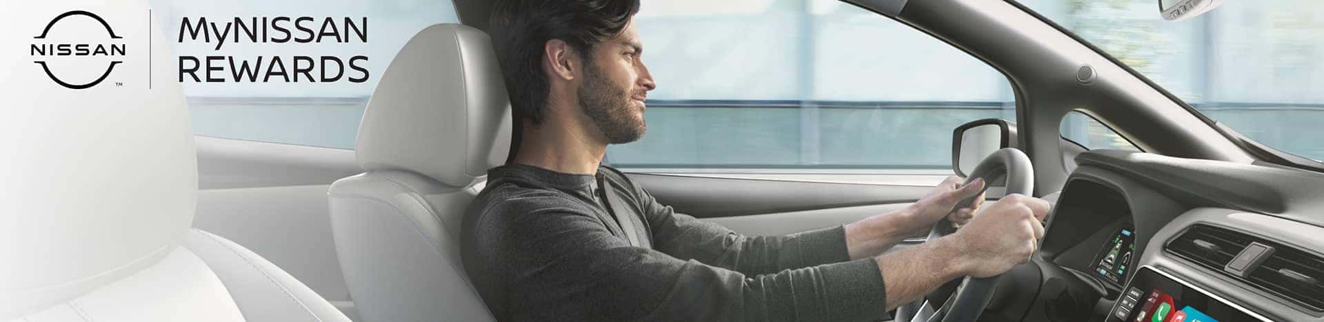 MyNissan Rewards banner