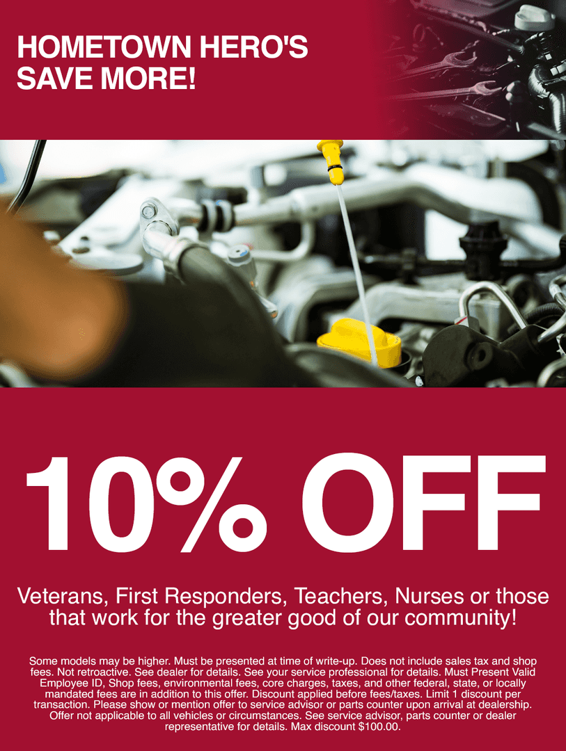 nissan sanford hometown heros save more 10% off