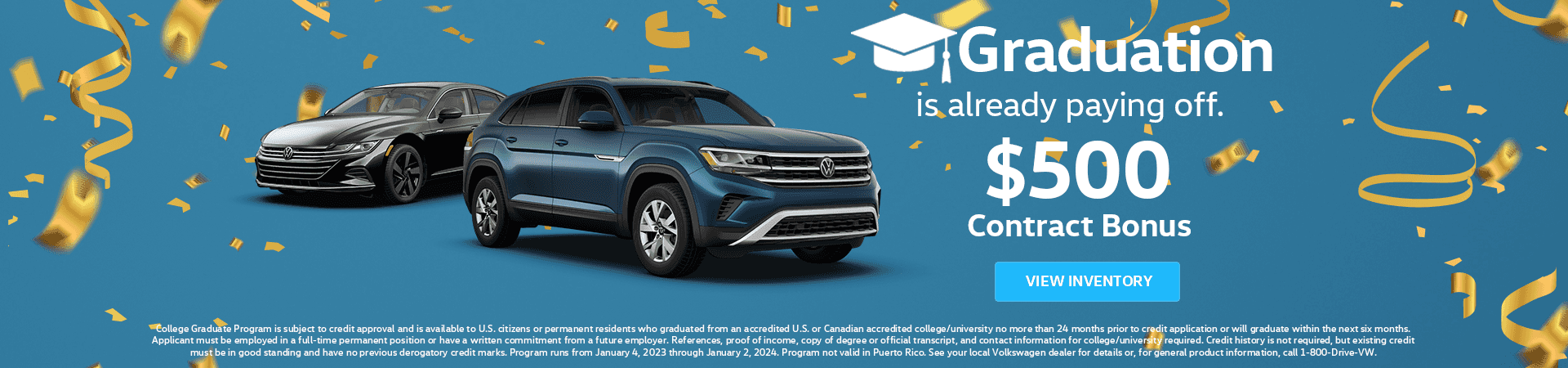 ClassicVW – VW College Grad 2023 – 1920×450