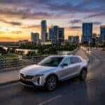 2026 Cadillac Lyriq parked in austin texas