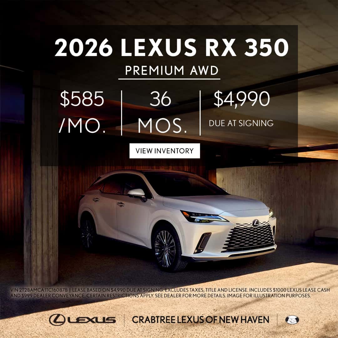 New Vehicle Specials in East Haven | Crabtree Lexus of New Haven