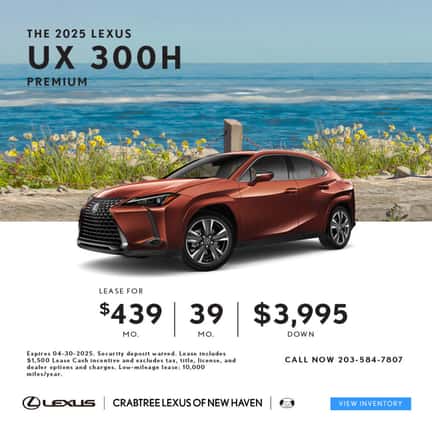 Lexus UX Hybrid lease offer